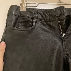 All Saints Italian Leather Pants